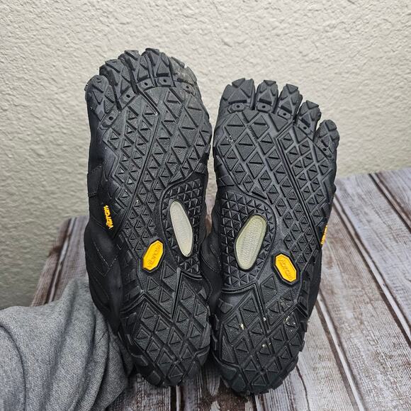 Vibram five finger v trail 2.0 black and yellow size EU 40 Women's 9.5 - Picture 6 of 6